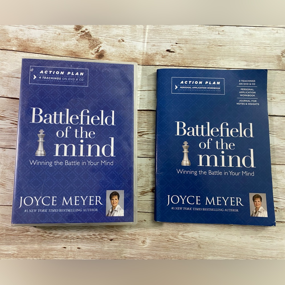 Battlefield of the Mind by Joyce Meyer Audio CD 3 Disc Set